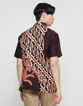 Arjuna Weda Body Fit Batik Parang Manuk Hem Pria