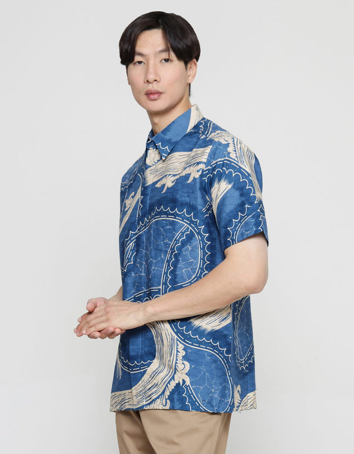 Arjuna Weda Body Fit Batik Modern 25 Hem Pria