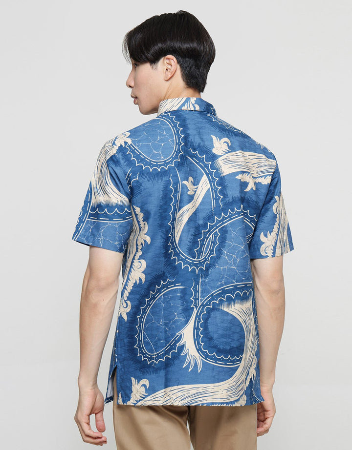Arjuna Weda Body Fit Batik Modern 25 Hem Pria