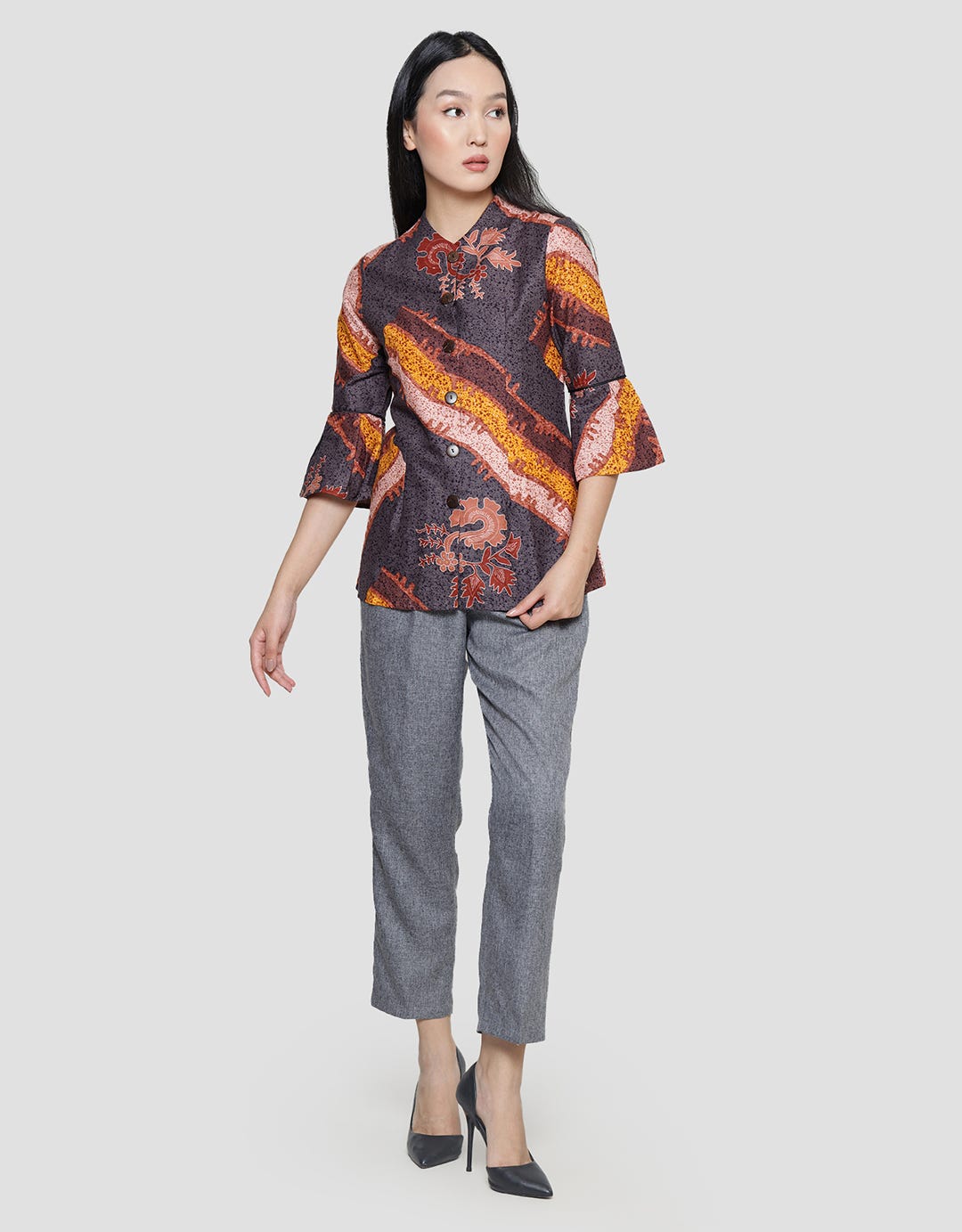 Arjuna Weda Modern Batik 20 Women's Blouse