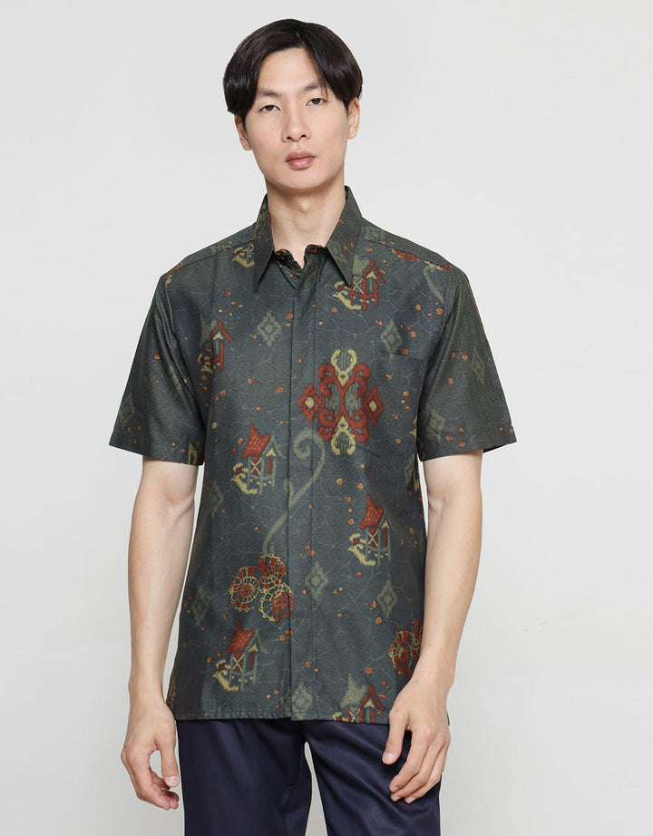 Arjuna Weda Hem Batik Modern 23 Pria