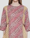 Arjuna Weda Blouse Batik Latar Lereng Kawung Wanita