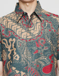 Arjuna Weda Hem Batik Modern 6 Pria