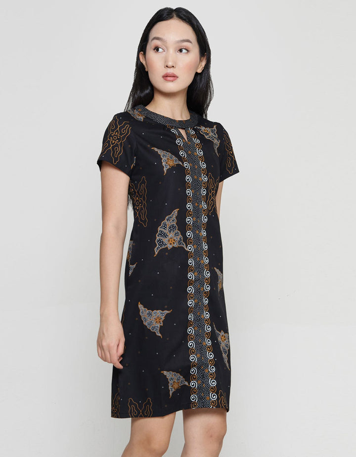 Arjunaweda Sackdress Batik Megamendung Keongan Wanita