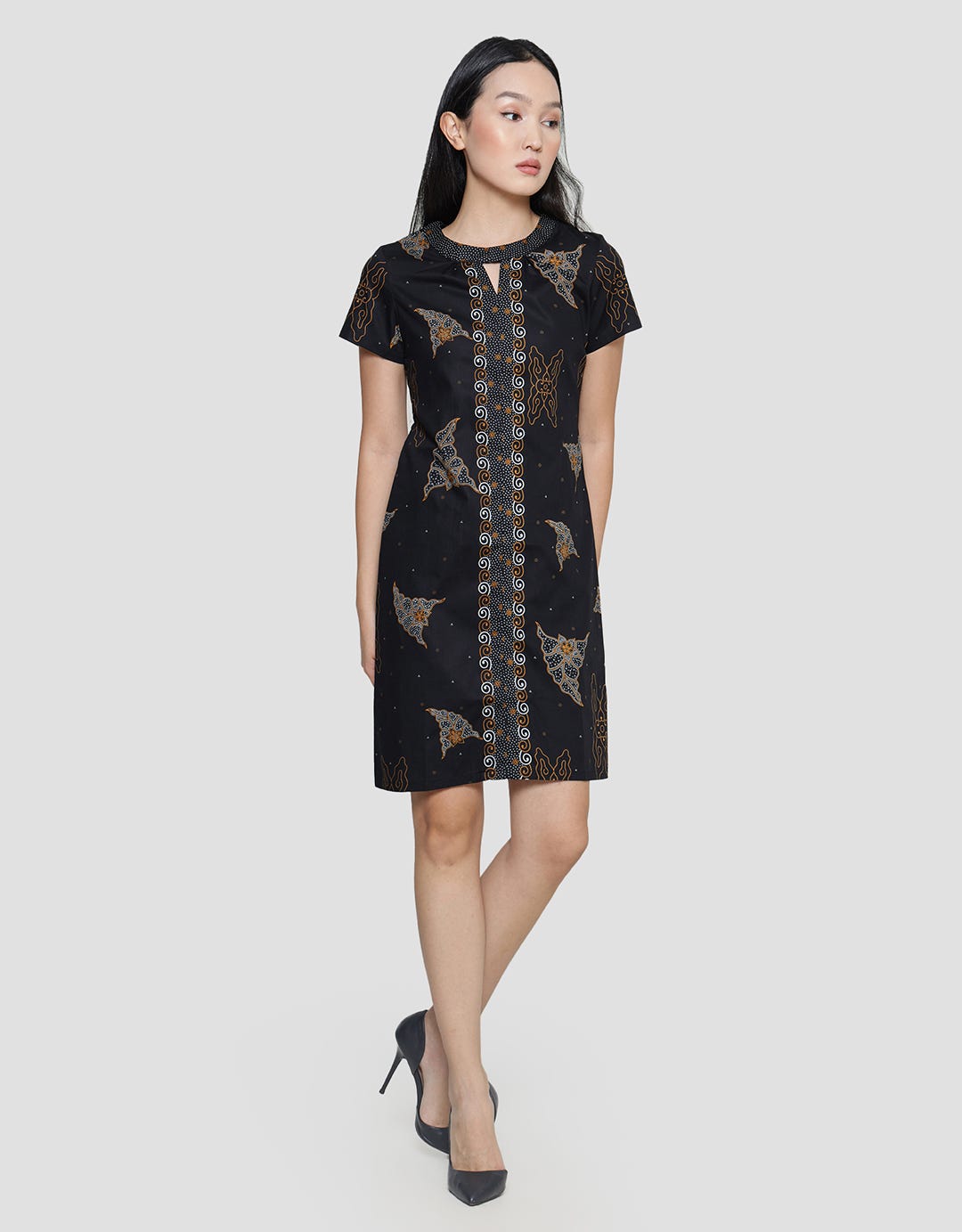 Arjunaweda Sackdress Batik Megamendung Keongan Wanita