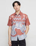 Arjuna Weda Gajah Uling 3 Hem Batik Pria
