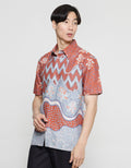 Arjuna Weda Gajah Uling 3 Hem Batik Pria