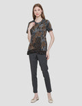 Arjuna Weda Sekar Jagad Women's Batik Blouse