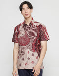 Arjuna Weda Hem Body Fit Batik Modern Pria