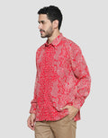 Arjuna Weda Regular Fit Batik Sekar Jagad 5 Men's Shirt