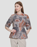 Arjuna Weda Blouse Batik Sekar Tetes Banyu Wanita