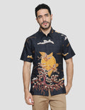 Arjuna Weda Batik Awan Manuk Kembar Hem Pria