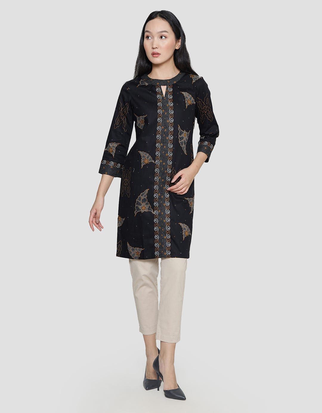 Arjunaweda Tunik Batik Megamendung Keongan Wanita