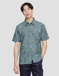 Adikusuma Hem Body Fit Batik Modern Pria
