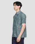 Adikusuma Hem Body Fit Batik Modern Pria