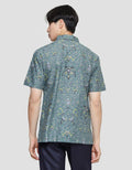 Adikusuma Hem Body Fit Batik Modern Pria