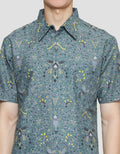 Adikusuma Hem Body Fit Batik Modern Pria