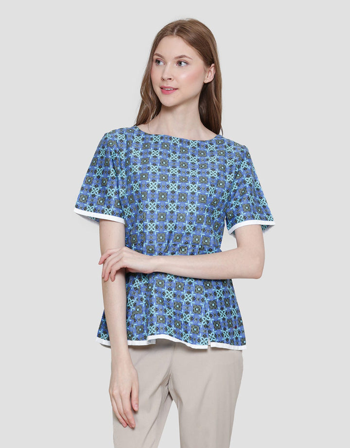 Adikusuma Batik Kawung Women's Blouse