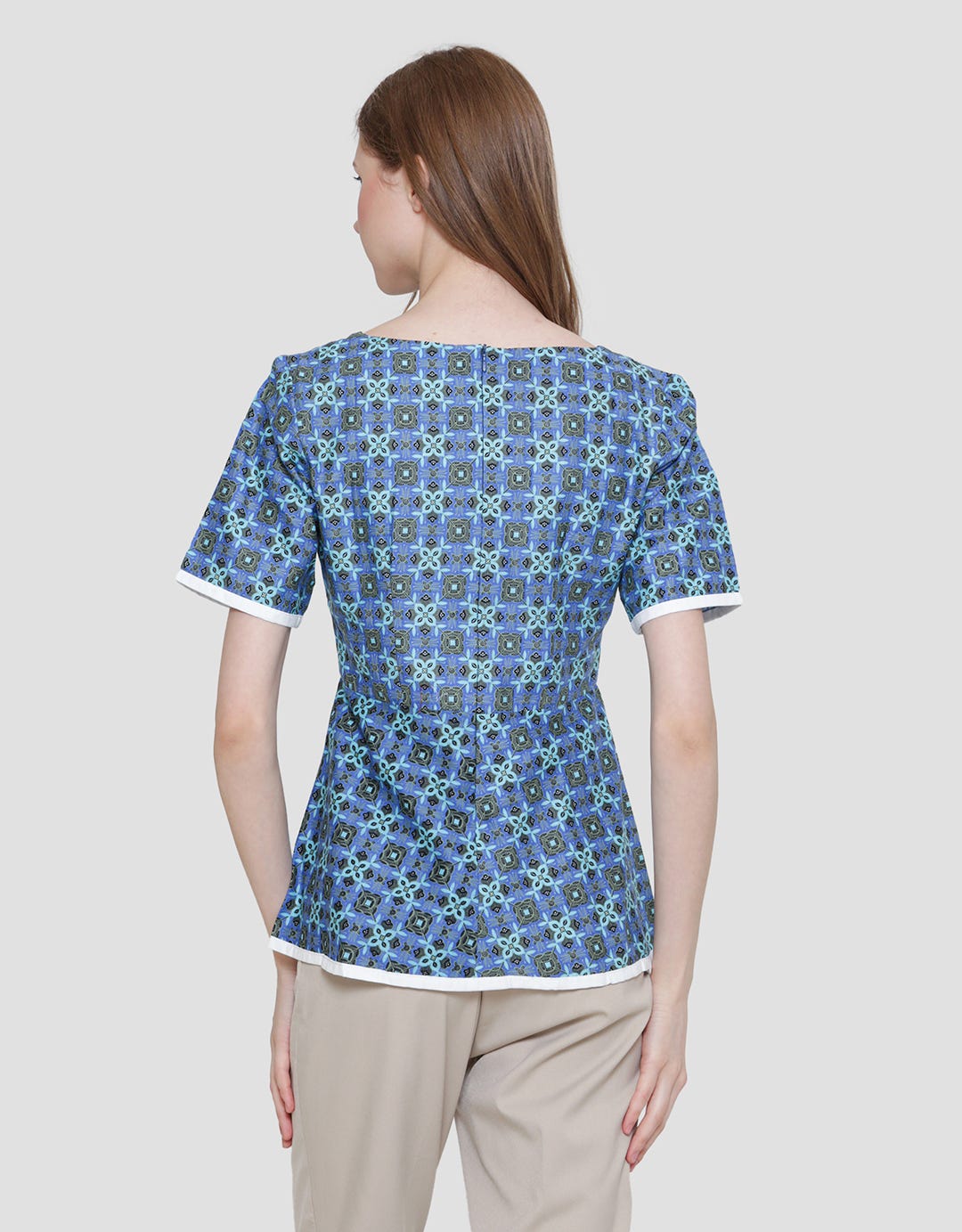 Adikusuma Batik Kawung Women's Blouse