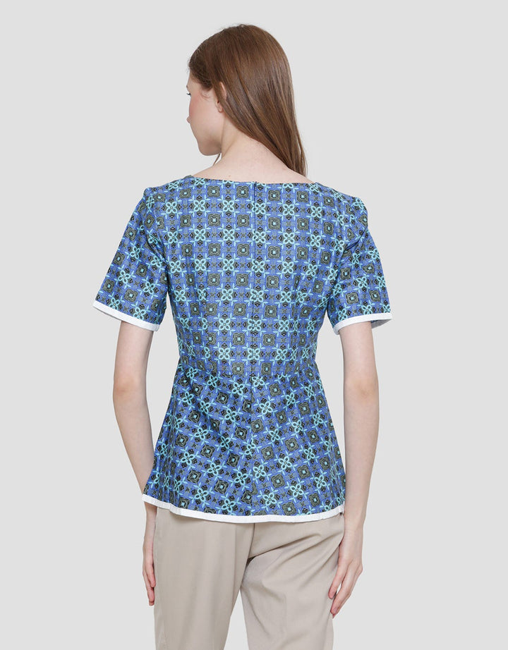 Adikusuma Batik Kawung Women's Blouse