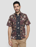 Adikusuma Tebar Melati Kemeja Batik Slim Fit Pria