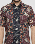 Adikusuma Tebar Melati Kemeja Batik Slim Fit Pria