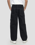 Nevada Rib Polos With Cargo Baggy Fit Celana Panjang Denim Anak Laki-Laki