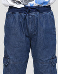 Nevada Rib Polos With Cargo Celana Denim Anak Laki-laki