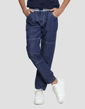 Nevada Rib Stripe Celana Panjang Denim Anak Laki-Laki