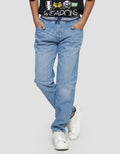 Nevada Washing With Marble Celana Denim Rib List Anak Laki-laki