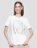 Details Regular Glamorous Foil Women's Short Sleeve T-Shirt