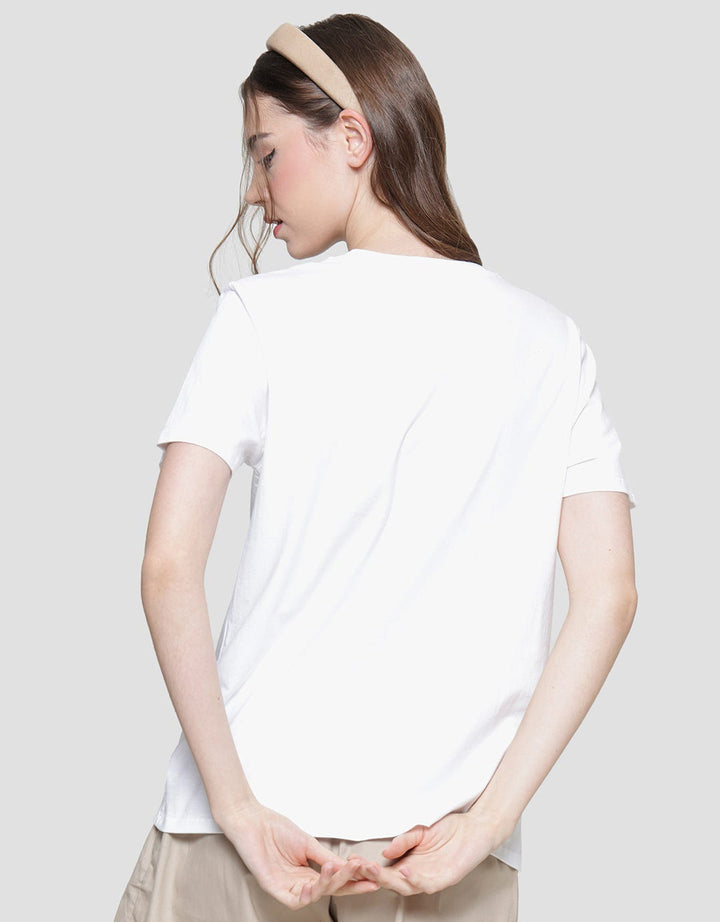 Details Regular Glamorous Foil Women's Short Sleeve T-Shirt