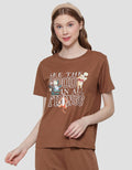 Disney Winnie The Pooh Kaos Casual Wanita