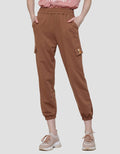 Disney Print Winnie The Pooh Jogger Cargo Wanita