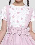 Disney Minnie Overall Midi Dress Anak Perempuan
