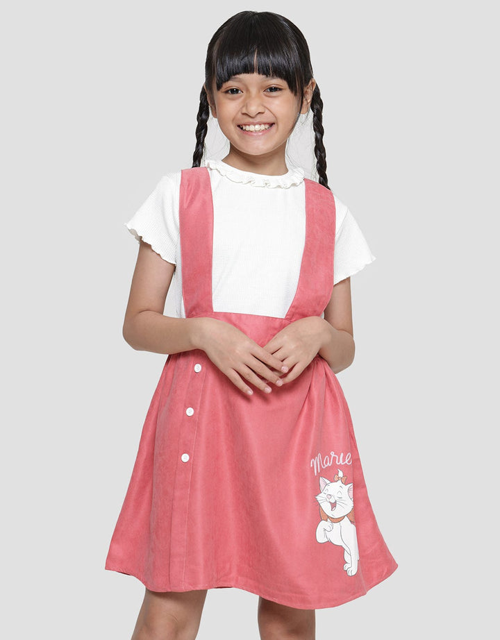 Disney Marie Overall Midi Dress for Girls