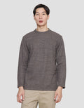 Cole Texture Melange Flatknit Look Sweater Pria
