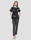 Arjuna Weda Cloud Twin Manuk Women's Batik Blouse
