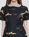 Arjuna Weda Cloud Twin Manuk Women's Batik Blouse