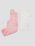 Pipiniko Overall Tikus Baju Set Anak Perempuan