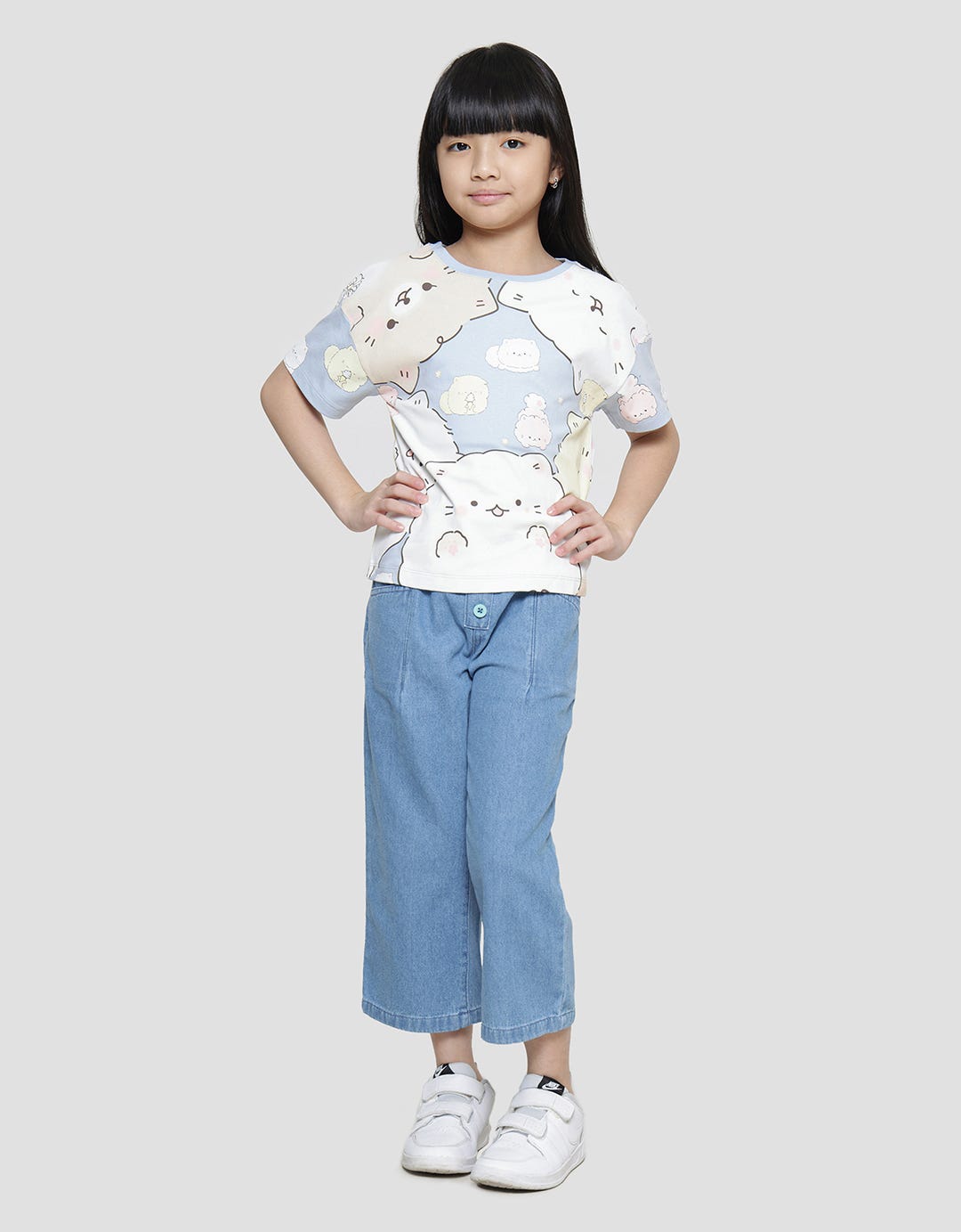 Aero Bear Big Mini Girls T-Shirt