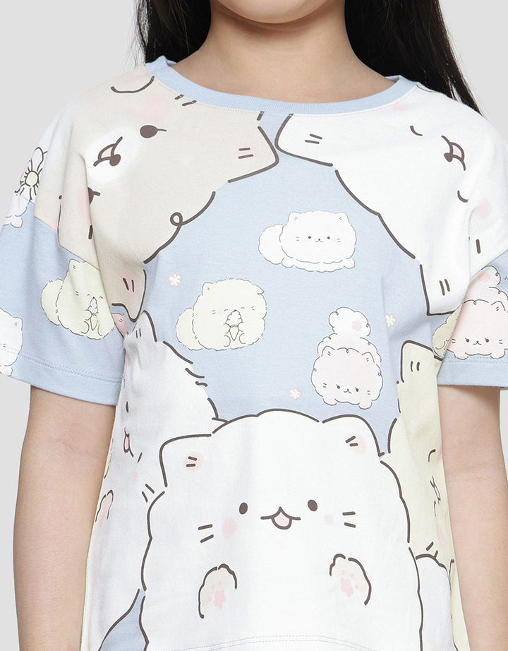 Aero Bear Big Mini Girls T-Shirt