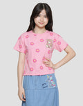 Aero Bear Flower Girls T-shirt