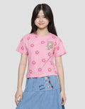 Aero Bear Flower Girls T-shirt