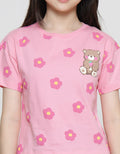 Aero Bear Flower Girls T-shirt