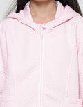 Aero Texture Fabric Kotak Jaket Anak Perempuan