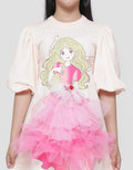 Aero Balloon Midi Dress Tile Midi Dress Anak Perempuan