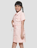 Aero Pocket Cargo Waistband Midi Dress for Girls