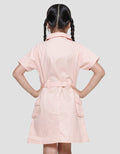 Aero Pocket Cargo Waistband Midi Dress for Girls
