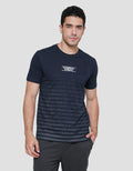 Cardinal Casual Gradation Stripe Men's T-Shirt